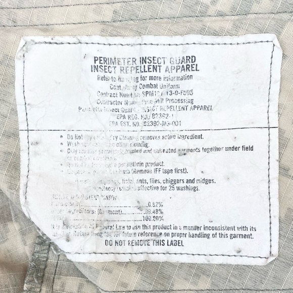 U.S. Army Combat Uniform Jacket / Shirt in Short - Picture 8 of 15